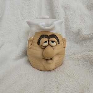Peter Petrie Funny Ugly Face Ceramic Mug Art Decor